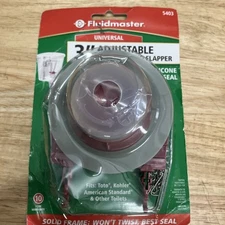 Fluidmaster Universal Toilet Flapper For 3" Flush Valve Water Saving Long Life