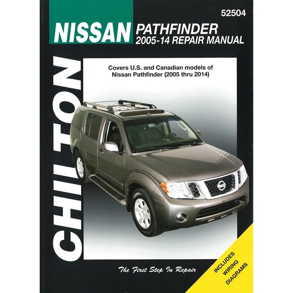 Nissan Pathfinder 2005-2014 Usa Us Kanada Import Reparaturhandbuch Chilton-image