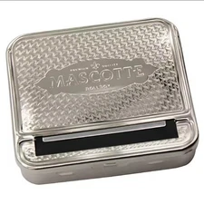 Mascotte Rollbox Metal Cigarette Rolling Machine Tobacco Roller M11