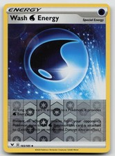 Wash Water Energy 165/185 Reverse Holo MP Vivid Voltage Pokemon
