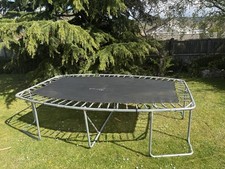 Rectangular Barrel Trampoline 10ft x 8ft Bar