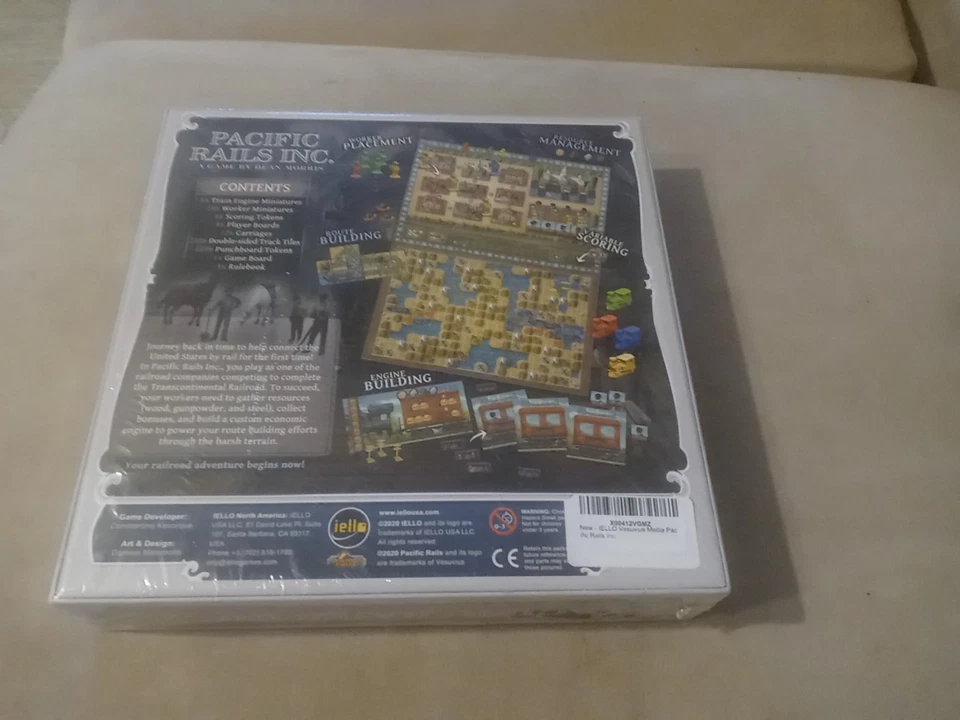 New! Pacific Rails Inc. Game By Dean Morris Sealed! - Image 4 of 4