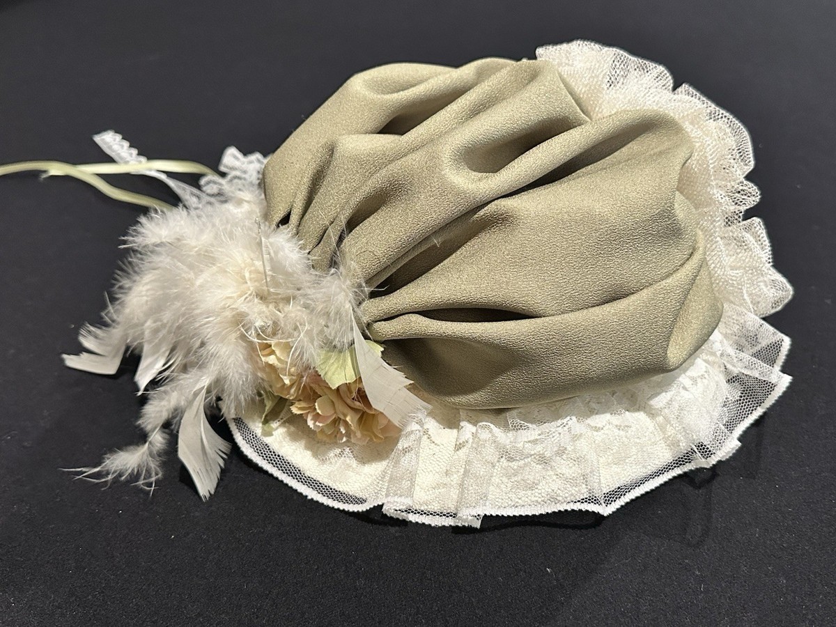 VINTAGE ELSIE MASSEY VICTORIAN EDWARDIAN GREEN TOURING DERBY 
