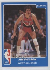 1983 Star NBA All-Star Game Jim Paxson #20 4ta