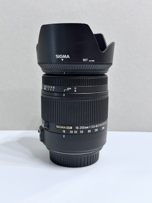 Sigma 18-250mm 1:3.5-6.3 DC OS HSM Bildstabilisiert / Für Canon EOS