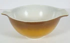 Vintage PYREX Old Orchard Brown Cinderella 442 1 1/2 Qt Mixing Bowl