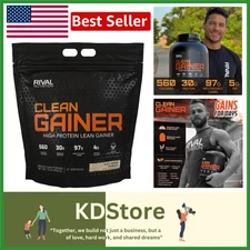 Clean Gainer Creamy Vanilla 10 lbs – Muscle-Boosting, Safe, Great-Tasting Nut...