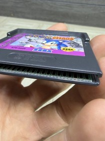Sonic Chaos Sega Game Gear 1993 Tested Gamegear