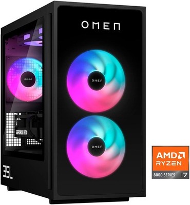 HP OMEN 35L Gaming-PC GT16-0280ng AMD Ryzen 7 RTX 5070 1TB SSD 32GB RAM B-WARE