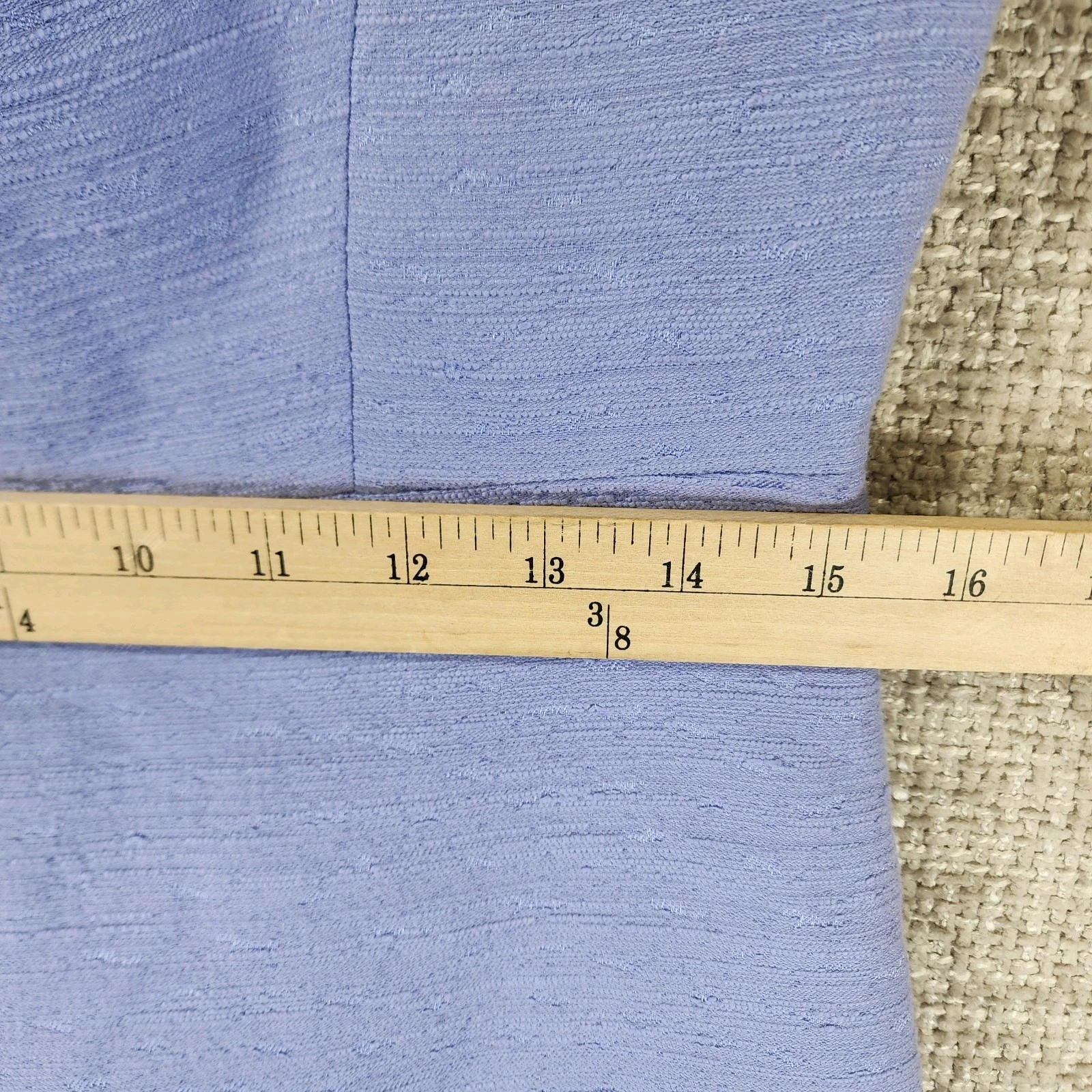 Abito tubino Kate Spade elasticizzato tweed donna 10 blu pallido foderato zip nuovo con etichette