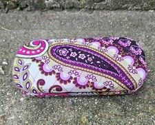 Vera Bradley Very Berry Paisley Hard Clamshell Eyeglass Case