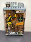 GI Joe Sigma 6 KAMAKURA Ninja Bolo Arm Launcher 8" Action Figure 2005