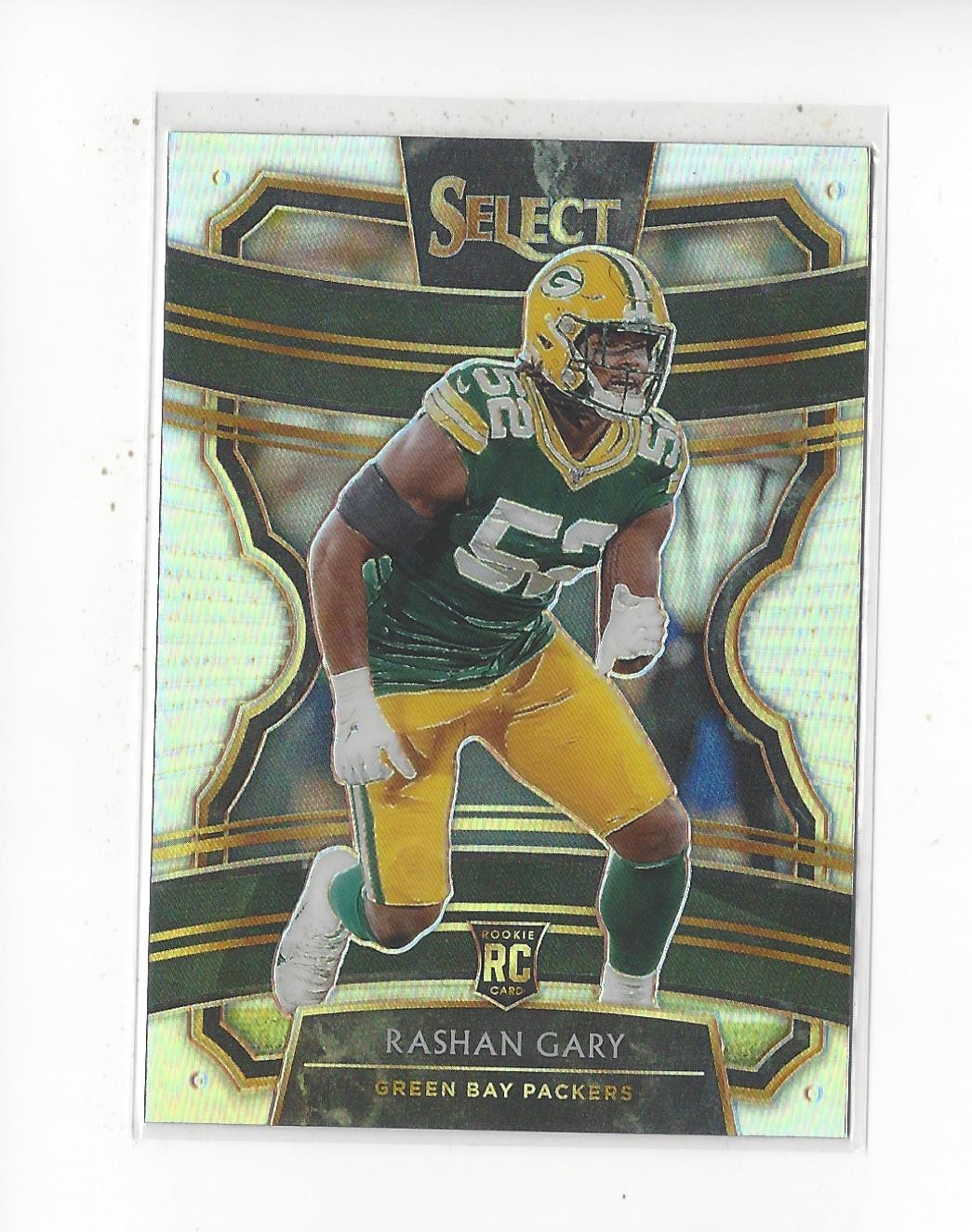 2019 Select Prizm Silver #54 Rashan Gary RC Rookie Packers