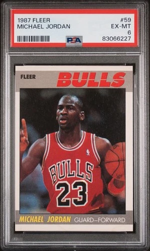 1987-88 Fleer - Michael Jordan #59