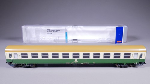 H0 DC Roco 74802 Halberstädter Schnellzugwagen 2. Kl. Bm DR in OVP #OD_101 | Zustand: Gebraucht