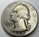 1942 Washington Quarter R18
