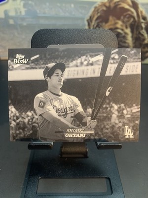Shohei Ohtani 2024 Topps Black & White B&W LA Dodgers Short Print! First Yr LA