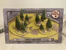 Battlefield in a Box: Small Pine Wood FOW BB510 Fully Painted New Sealed