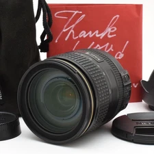 [MINT] Nikon AF-S NIKKOR 24-120mm F/4 G ED VR Lens w/Hood From JAPAN