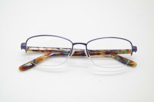 Eyes and More Annemarie 163 Violett Mehrfarbig Halbrand Brille eyeglasses Neu - Picture 6 of 6