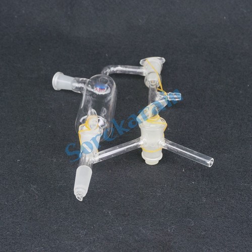14/23 19/26 24/29 29/32 Female x Male Joint Glass Vacuum Distillation Receiver - Picture 5 of 12