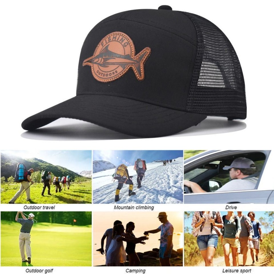 Adjustable Baseball Caps Hiphop Mesh Baseball Hats For Men Women Unisex
