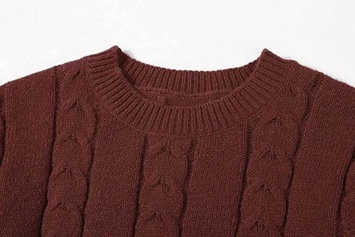Women's Winter Chunky Cable Knit Long Skirt 2 Piece Outfit Sweater Sets NewS~XXL - Picture 84 of 95