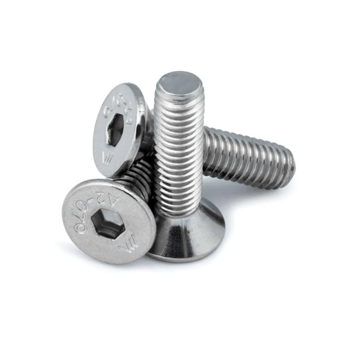 M4 Senkschrauben mit Innensechskant ISO 10642 (DIN 7991) in A2 Edelstahl - Bild 1 von 2