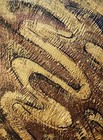 Original Acrylic Painting on canvas, Gold Abstract , 9x12 in.