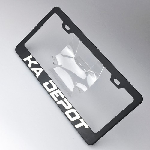 Laser Engraved Bentley Mirror Matte Black License Plate Frame Stainless Steel - Bild 9 von 11