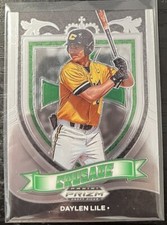 2021 Panini Prizm Draft Picks Crusade DAYLEN LILE #C-DL Washington Nationals