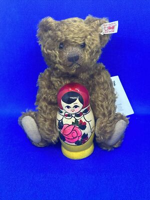 Steiff マトリョーシカ マウスとクマ 08 Steiff Germany Matrjoschka Mohair LTD Bear RARE with Nesting Doll