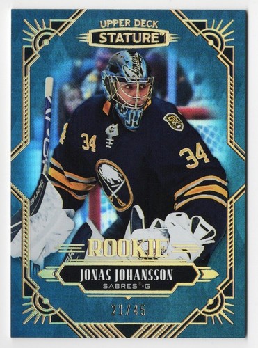 2020-21 Upper Deck Stature Blue Parallel Base & Rookies #/45 Pick From List !! - Picture 23 of 33