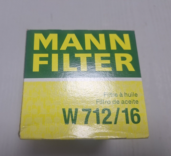 Mann-Filter ÖLfilter W 712/16 Anschraubfilter FüR Fiat Alfa Lancia-image