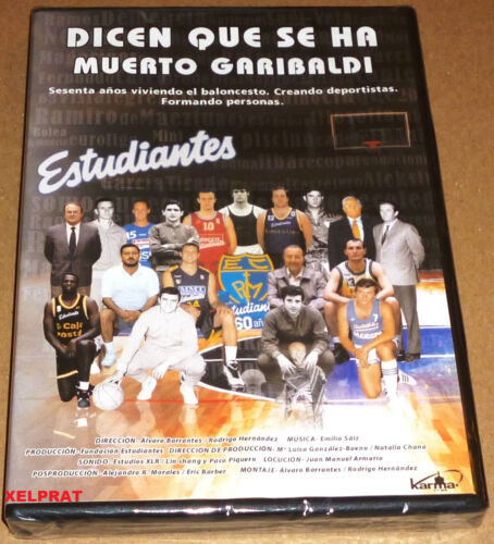 DICEN QUE SE HA MUERTO GARIBALDI - ESTUDIANTES Baloncesto documental DVD R2 Prec - Imagen 1 de 3