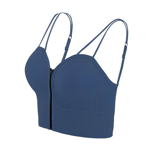 Women Bustier Crop Top Push Up Corset Underwire Padded Bra Vest Clubwear Zipper - Picture 12 of 22