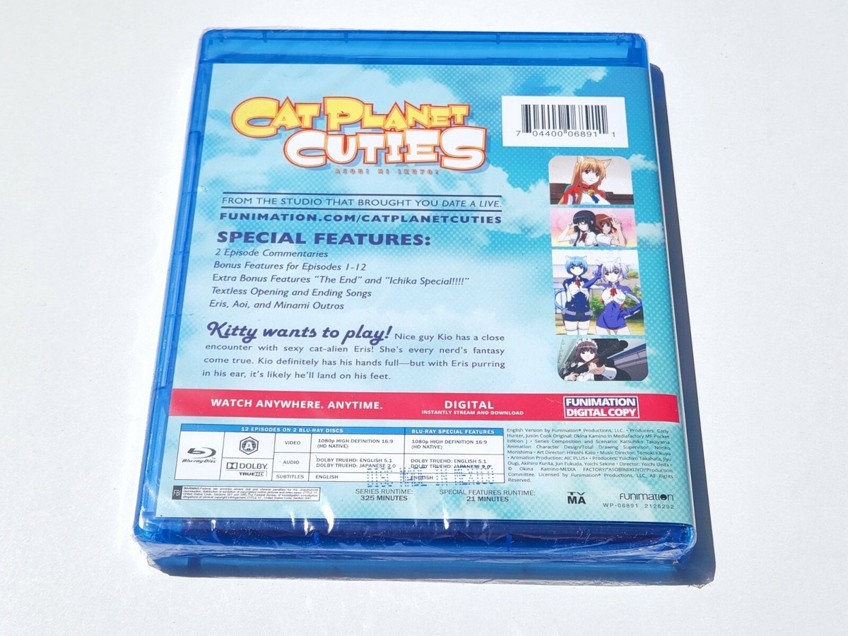 CAT PLANET CUTIES: THE COMPLETE SERIES NEW BLU-RAY DISC NEW