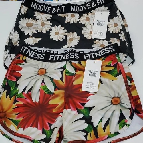 2 Damen Frauen Fitness Shorts Große/XL Shorts - Bild 1 von 3