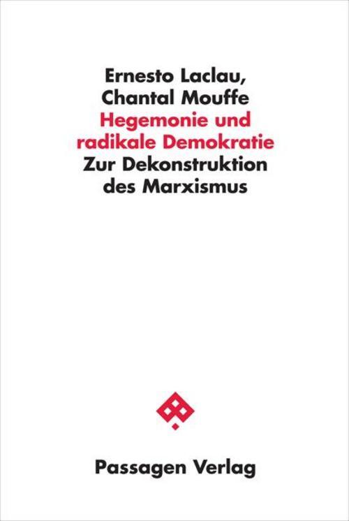Hegemonie Und Radikale Demokratie Ernesto Laclau