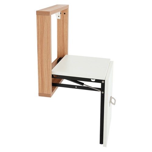 35*40cm Wall-mounted Shoe Changing Stool Load Capacity 150kg Foldable Stool - Picture 27 of 38