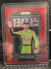 Todd Gilliland  2023 Prizm -  Red Prizm  Card #12