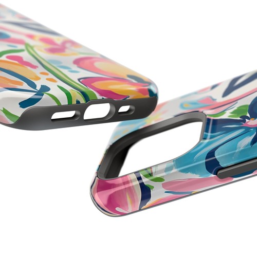 Vintage Floral Tough Phone Case Cover for iPhone, MagSafe Compatible, Full print - 第 24/58 張圖片