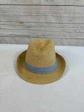 Carter's Toddler Natural Color Panama Hat Size 0-9 M