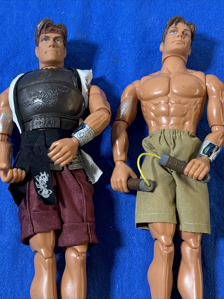 (2) Figuras de acción Max Steel 12" 1998 Mattel Ninja Foto 2 de 4