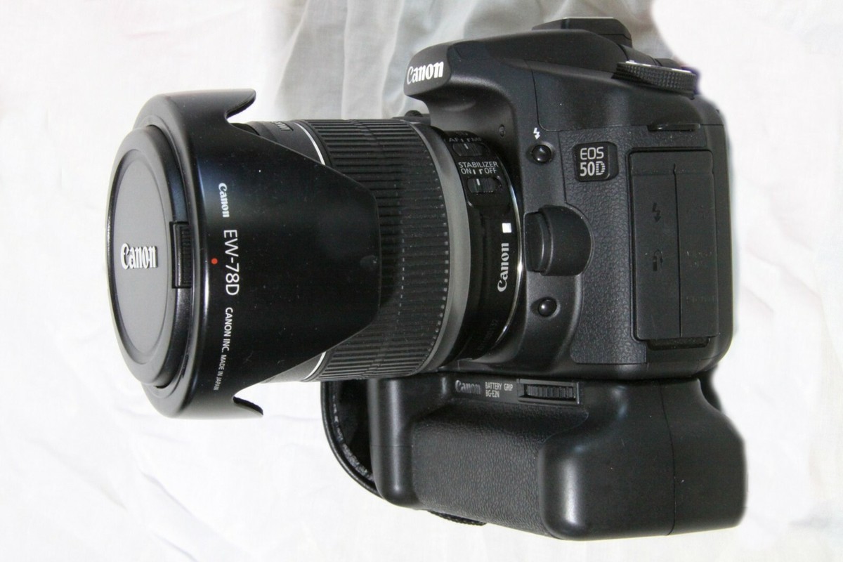 Canon EOS 50D 15.1MP Digital SLR Camera - Black (Kit w/ EF-S Canon EOS 50D 15.1MP Digital SLR Camera - Black (Kit w/ EF-S