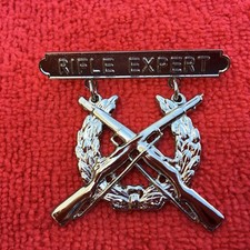 USMC EXPERT RIFLE BADGE REGULATION SIZE