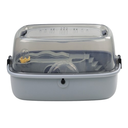 Plastic Hamster Luxury Hamster Cage Mouse Cage Animal Play House w/ Accessories - Picture 8 of 21