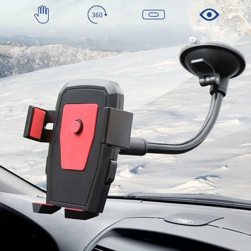 Gooseneck Phone Holder Stand Cradle for Car Dashboard Bracket Universal Fit - Zdjęcie 8 z 14