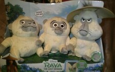 Disney Raya The Last Dragon Chattering Ongis Plush 3pc Connecting Set W/Sound