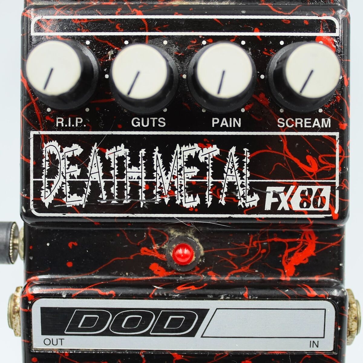DOD FX86 Death Metal Distortion Guitar Effect Pedal 795856 DOD FX86 Death Metal Distortion Guitar Effect Pedal 795856